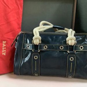 Bally Nautical Bag with Rope Handles